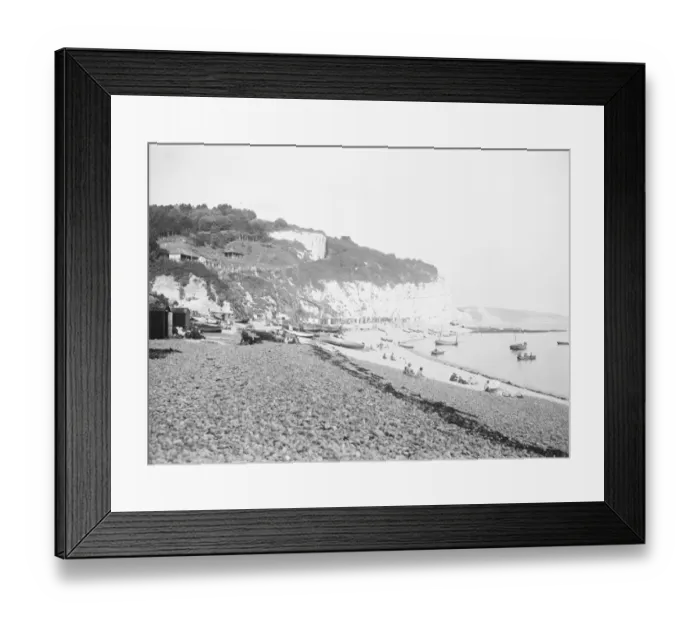 Framed Print : Beer is a typical example of a beautiful, unspoilt fishing village in Devon 1925 Framed Print : Beer is a typical example of a beautiful, unspoilt fishing village in Devon 1925