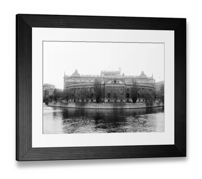 Framed Print : Stockholm. Bank of Sweden, Stockholm. 1926 Framed Print : Stockholm. Bank of Sweden, Stockholm. 1926
