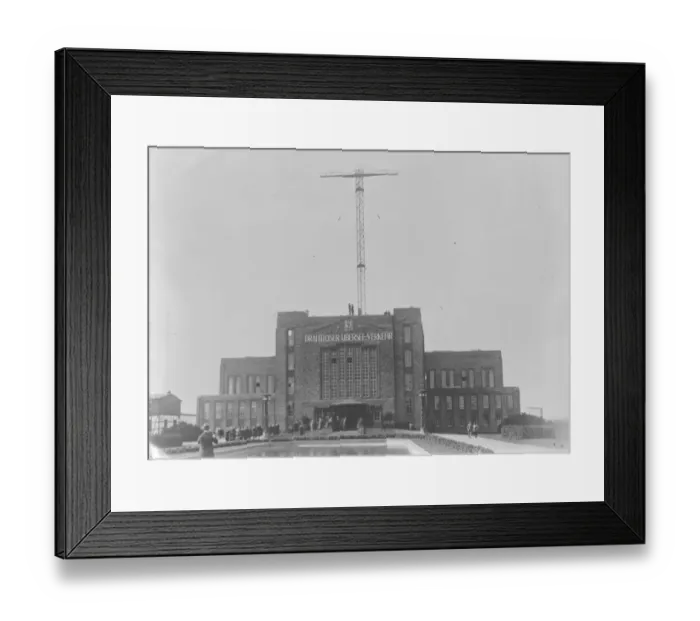 Framed Print : German Wireless Station at Neven 6 November 1920 Framed Print : German Wireless Station at Neven 6 November 1920