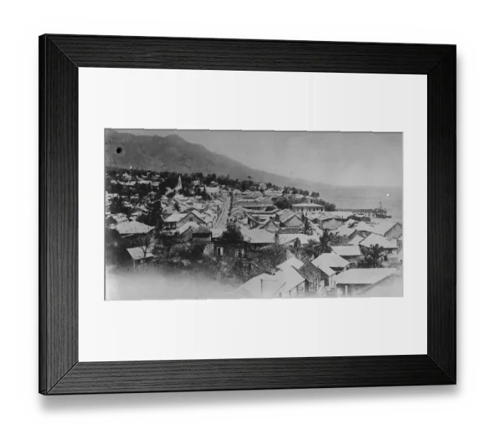 Framed Print : Guadeloupe a Caribbean island located in the Leeward Islands Basse Terre 4 November