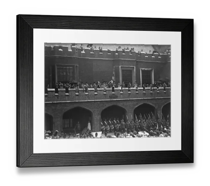 Framed Print : Peace Proclamation The Peace Proclamation signed by the King on Tuesday was Framed Print : Peace Proclamation The Peace Proclamation signed by the King on Tuesday was
