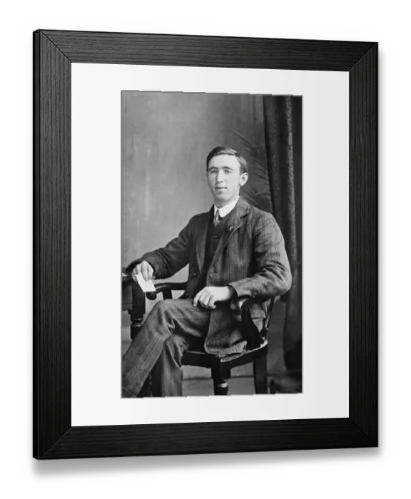 Framed Print : Horse Shoeing Champion of Great Britain Mr John Davies of the Cambrian Forge, Carmarthen