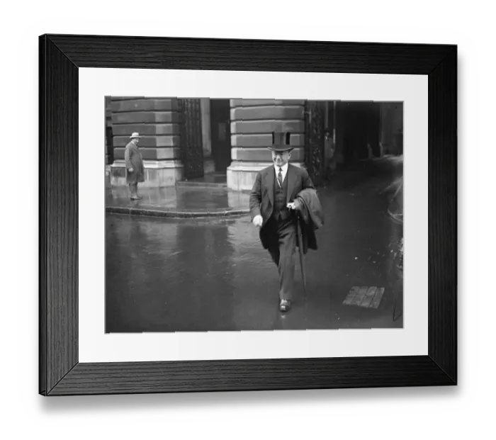 Framed Print : Cabinet and budget secrets. Mr Ls Amery leaving. ( Secretary of State for Framed Print : Cabinet and budget secrets. Mr Ls Amery leaving. ( Secretary of State for