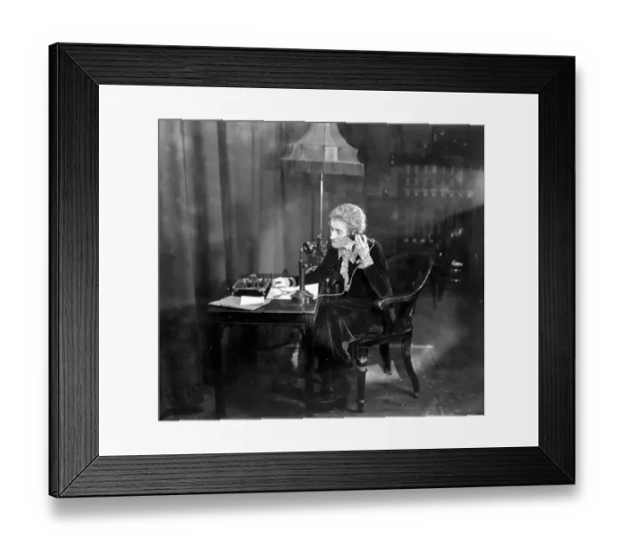 Framed Print : The Countess of Oxford and Asquith (posing for the film series, Secrets of Handwriting ) Framed Print : The Countess of Oxford and Asquith (posing for the film series, Secrets of Handwriting )