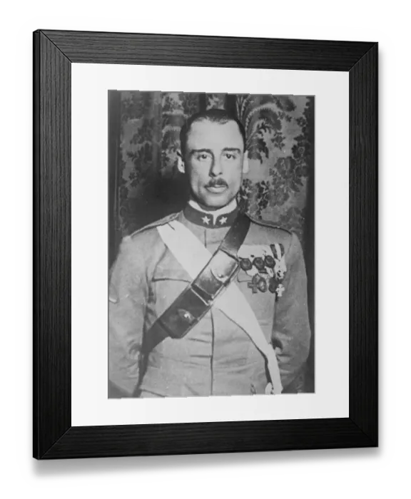 Framed Print : Count Giorgio Carlo Calvi of Bergolo who is to marry Princess Yolanda of Italy Framed Print : Count Giorgio Carlo Calvi of Bergolo who is to marry Princess Yolanda of Italy