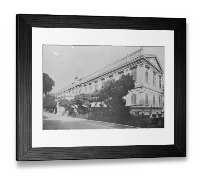 Framed Print : Constantinople on the coast of Turkey Pera the French Embassy 21 November 1922 Framed Print : Constantinople on the coast of Turkey Pera the French Embassy 21 November 1922