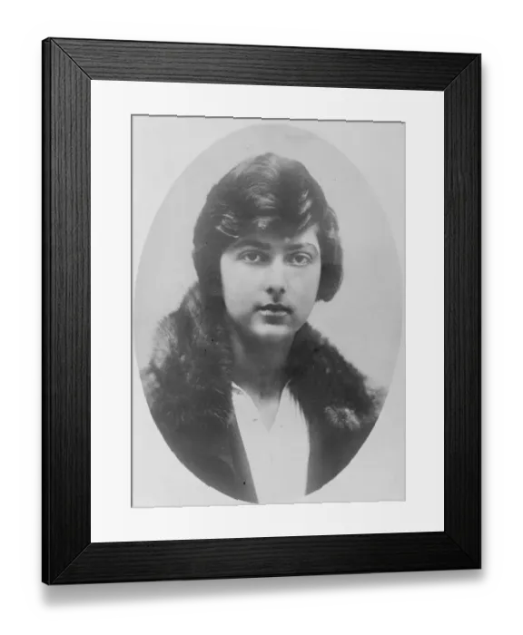 Framed Print : Princess Yolanda of Italy 12 February 1923 Framed Print : Princess Yolanda of Italy 12 February 1923