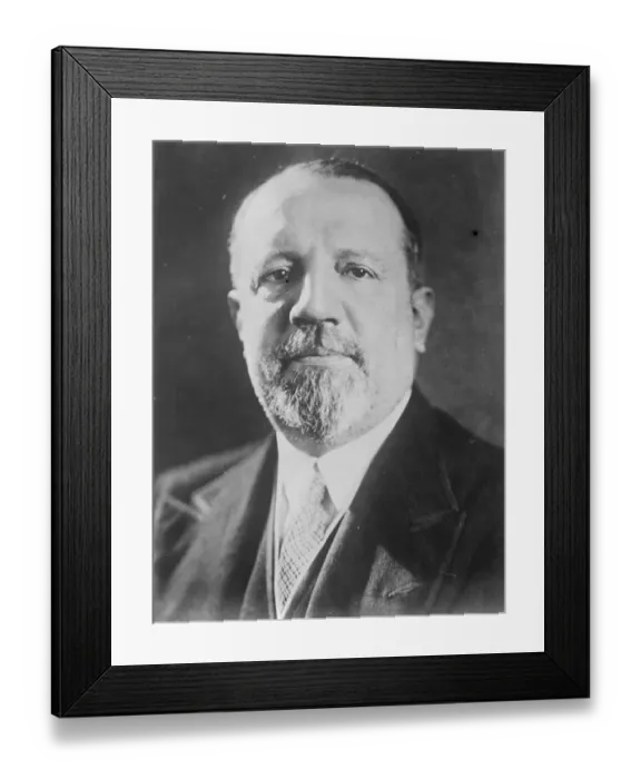 Framed Print : Count Volpi di Misurata. Italian Minister of Finance. 1925 Framed Print : Count Volpi di Misurata. Italian Minister of Finance. 1925
