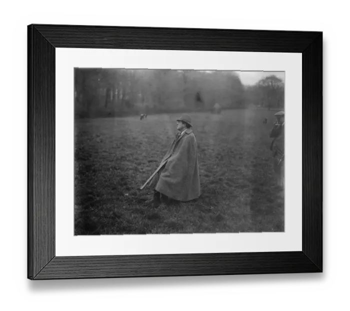Framed Print : Marchioness of Curzons shooting party at Hackwood Park, Basingstoke. Earl Beatty Framed Print : Marchioness of Curzons shooting party at Hackwood Park, Basingstoke. Earl Beatty