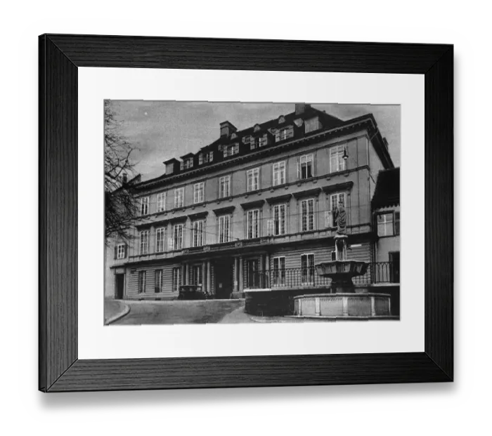 Framed Print : Bank of International settlements now a fact. Formed to facilitate performance Framed Print : Bank of International settlements now a fact. Formed to facilitate performance