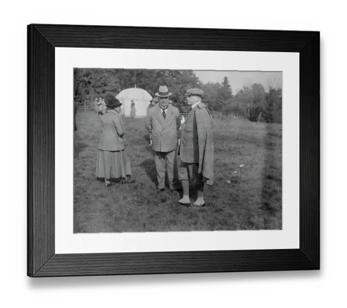 Framed Print : A sale of work in aid of charity at Balmoral Castle. Lord Southborough and Lord Esher Framed Print : A sale of work in aid of charity at Balmoral Castle. Lord Southborough and Lord Esher