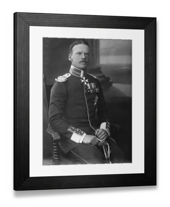 Framed Print : Church obtains new Royal canon owing to World War. Ex Prince George of Bavaria Framed Print : Church obtains new Royal canon owing to World War. Ex Prince George of Bavaria