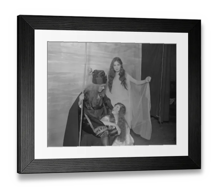 Framed Print : Mr Bonar Laws Daughter as the Tempest The pupils of the Francis Holland Church Framed Print : Mr Bonar Laws Daughter as the Tempest The pupils of the Francis Holland Church