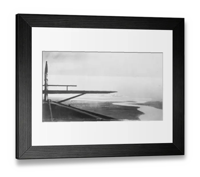 Framed Print : The polar flight N25 over ice on 87 44 just before landing 6 July 1925 Framed Print : The polar flight N25 over ice on 87 44 just before landing 6 July 1925