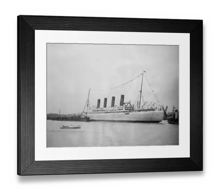 Framed Print : Prince of Wales at Southampton. The Arundel Castle entering the huge floating dry Framed Print : Prince of Wales at Southampton. The Arundel Castle entering the huge floating dry