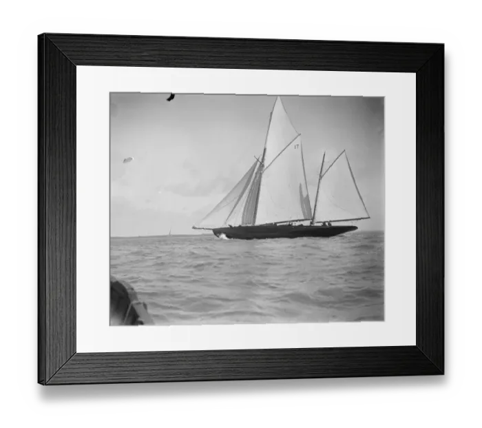 Framed Print : Cowes Regatta, Isle of Wight. Joyette, ketch of Captain Cecil W P Slade Framed Print : Cowes Regatta, Isle of Wight. Joyette, ketch of Captain Cecil W P Slade