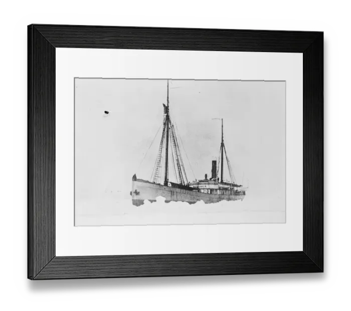 Framed Print : The relief ship Braganza July 1928 Framed Print : The relief ship Braganza July 1928