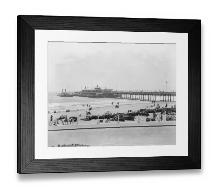 Framed Print : Bournemouth - the pier. 1925 Framed Print : Bournemouth - the pier. 1925