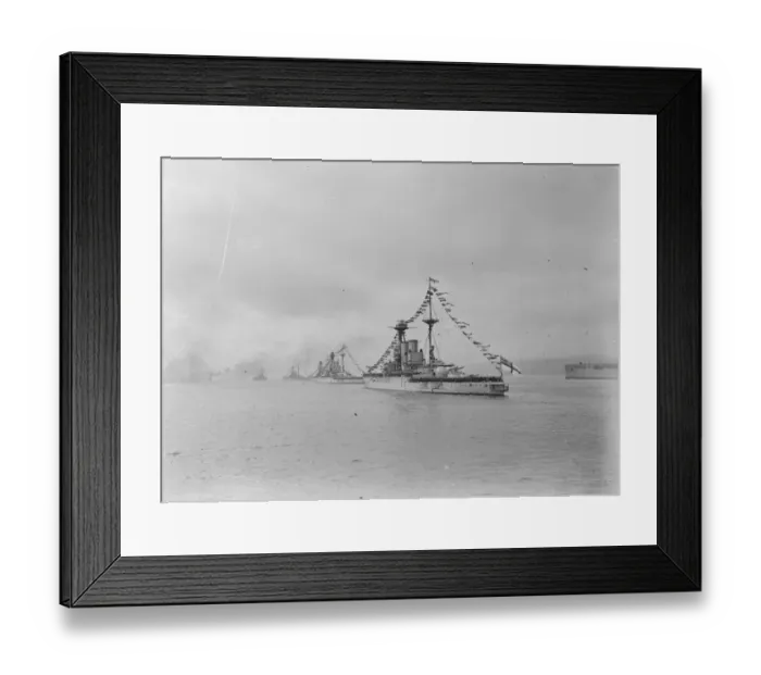 Framed Print : Royal visit to Scotland A photograph taken from the Royal Yacht Victoria and Albert Framed Print : Royal visit to Scotland A photograph taken from the Royal Yacht Victoria and Albert