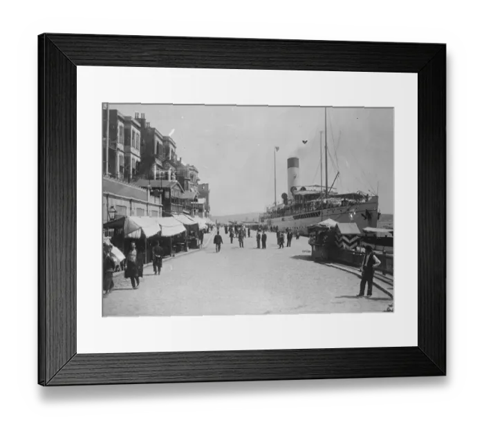 Framed Print : Constantinople on the coast of Turkey A Rumanian mail boat lying at the Galata Quay 21 Framed Print : Constantinople on the coast of Turkey A Rumanian mail boat lying at the Galata Quay 21