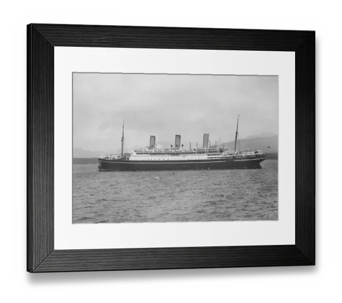 Framed Print : Originally SS Tirpitz she was later renamed the RMS Empress of Australia ocean liner Framed Print : Originally SS Tirpitz she was later renamed the RMS Empress of Australia ocean liner