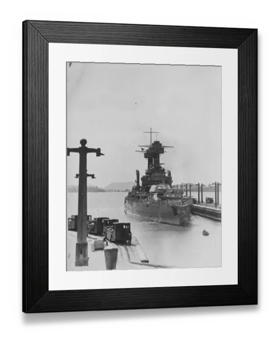 Framed Print : USS Idaho. 1927 Framed Print : USS Idaho. 1927