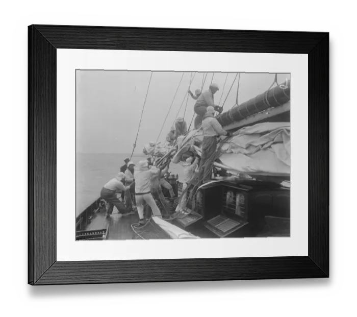 Framed Print : The Kings Yacht Britannia in Race at Cowes on Isle of Wight, of the South Coast Framed Print : The Kings Yacht Britannia in Race at Cowes on Isle of Wight, of the South Coast