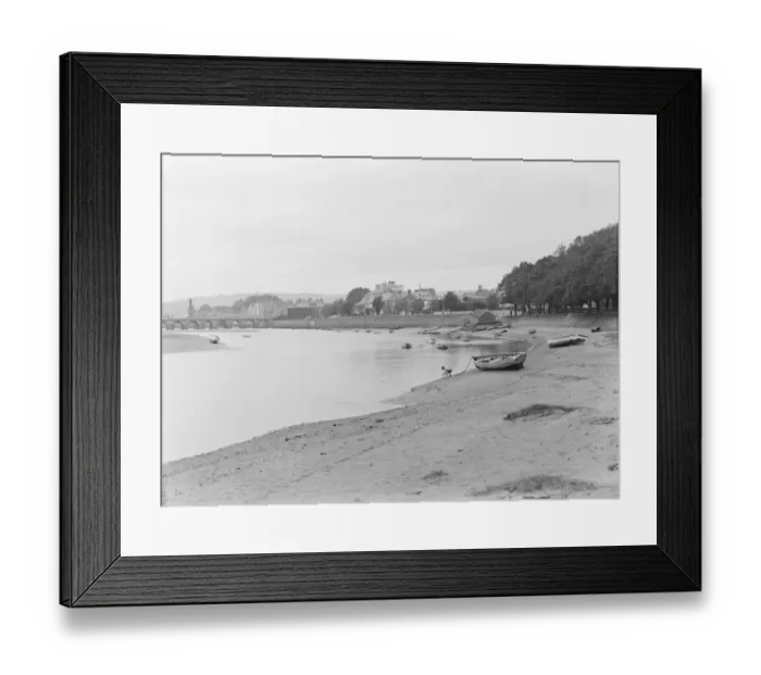Framed Print : Barnstaple in Devon 1925