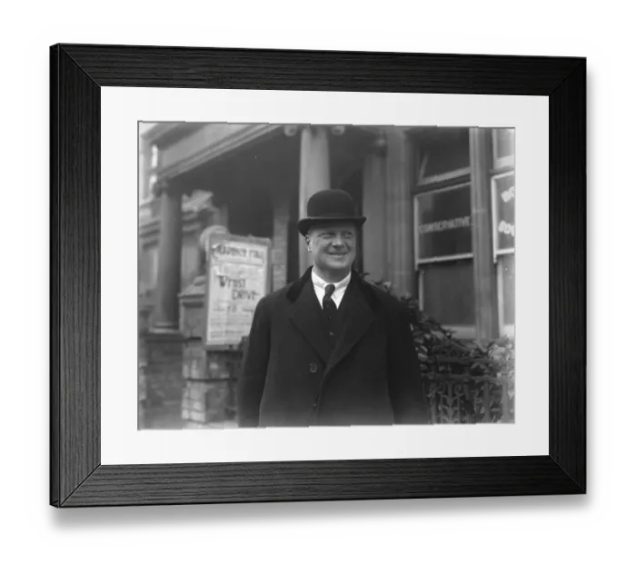 Framed Print : Captain Viscount Elveden, Conservative candidate for Southend on Sea, Essex 20