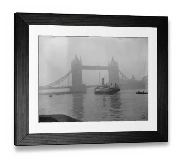 Framed Print : Towering above the Golden Eagle. The Golden Eagle passing under Tower Bridge with Framed Print : Towering above the Golden Eagle. The Golden Eagle passing under Tower Bridge with