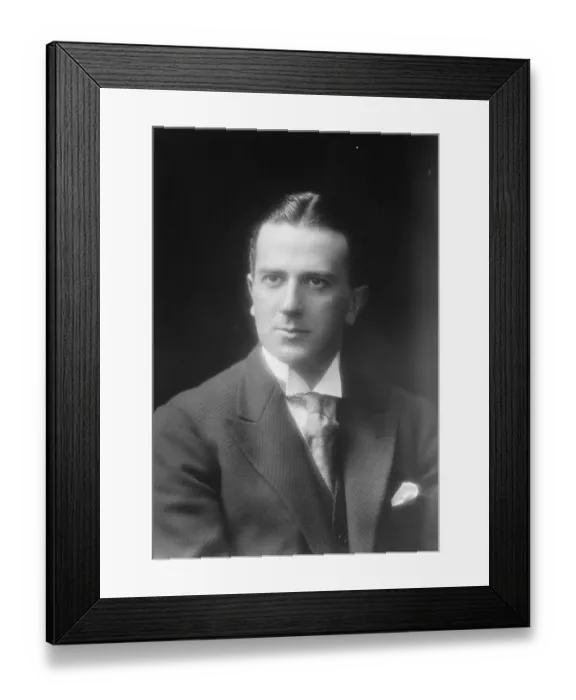 Framed Print : A missing director. Mr W Roy Chadburn, managing director of Chadburn ( Ships ) telegraph co Framed Print : A missing director. Mr W Roy Chadburn, managing director of Chadburn ( Ships ) telegraph co
