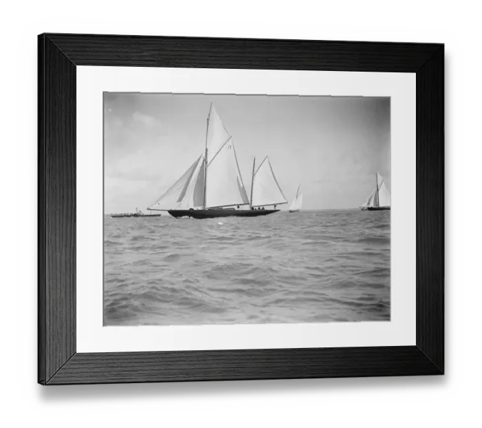 Framed Print : Cowes Regatta, Isle of Wight. Captain Cecil Slade s, Joyette. 31 July 1922 Framed Print : Cowes Regatta, Isle of Wight. Captain Cecil Slade s, Joyette. 31 July 1922