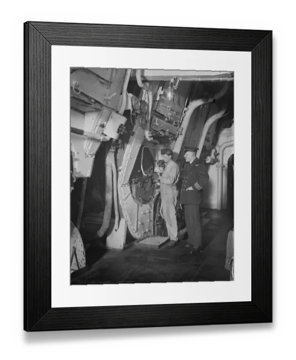 Framed Print : The latest Oil Burning Liner. The White Star liner, SS Homeric, was inspected Framed Print : The latest Oil Burning Liner. The White Star liner, SS Homeric, was inspected
