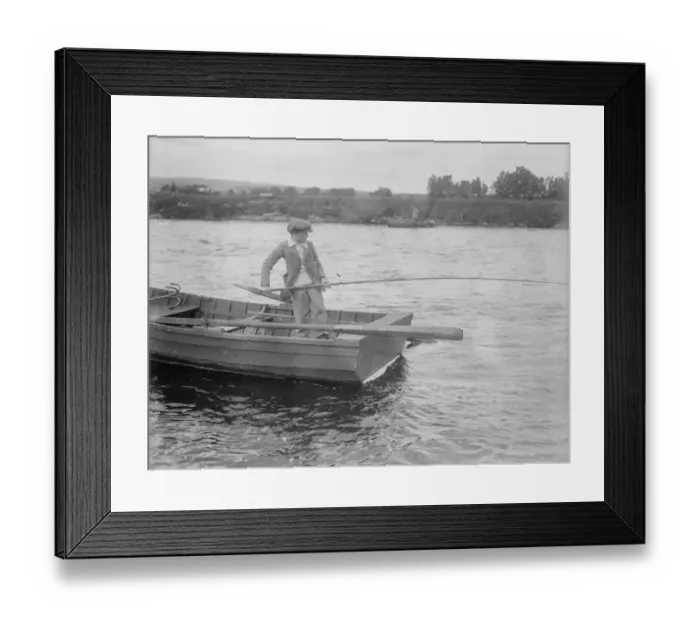 Framed Print : Duke of Richmond Salmon Fishing in Scotland Master Sandy Gordon Lennox, 2nd son Framed Print : Duke of Richmond Salmon Fishing in Scotland Master Sandy Gordon Lennox, 2nd son