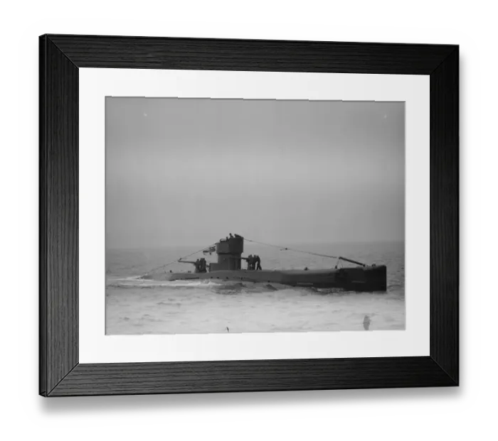 Framed Print : British navy helps to re enact Mystery Ship campaign of the great war Framed Print : British navy helps to re enact Mystery Ship campaign of the great war