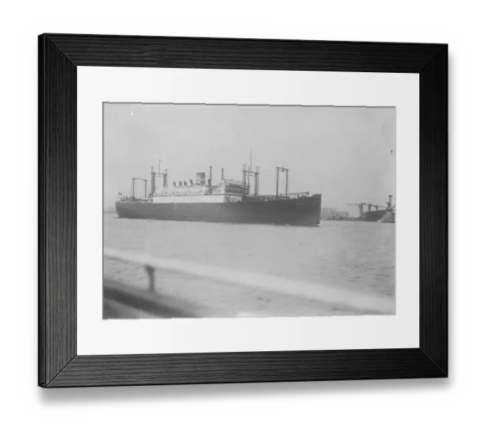 Framed Print : New type of Cargo and passenger liners built without masts The Steamship Wenatchee Framed Print : New type of Cargo and passenger liners built without masts The Steamship Wenatchee