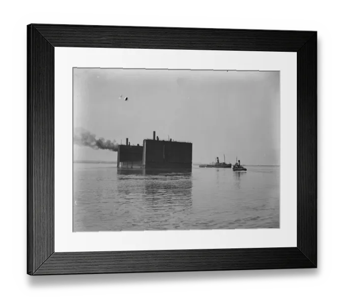 Framed Print : Huge German floating dock to assist in raising great German warship at Scapa Flow 12 Framed Print : Huge German floating dock to assist in raising great German warship at Scapa Flow 12