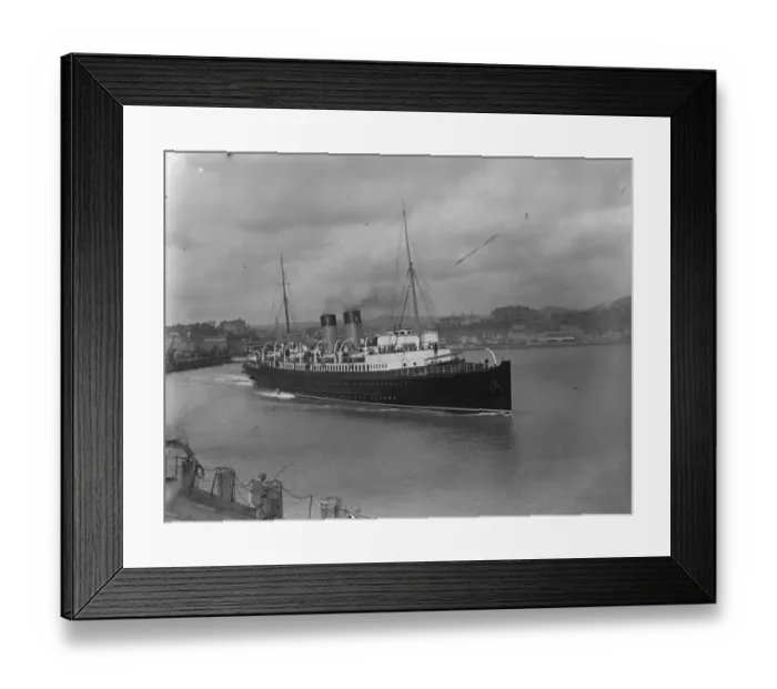 Framed Print : The SS Biarritz leaving Folkestone Harbour. 1929 Framed Print : The SS Biarritz leaving Folkestone Harbour. 1929