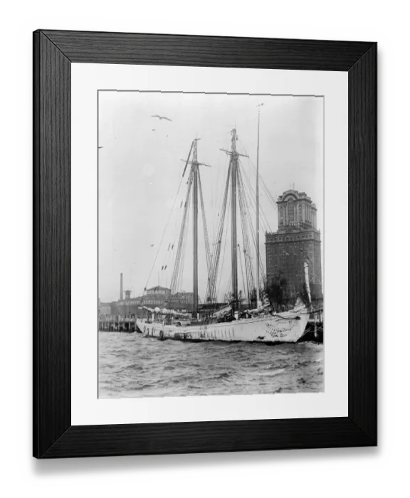 Framed Print : Queen of the rum fleet captured after a battle in New York. The Tomaka Framed Print : Queen of the rum fleet captured after a battle in New York. The Tomaka