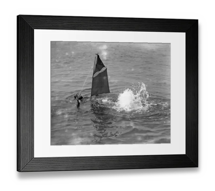 Framed Print : The human yacht, the new seaside craft seen at Clacton - on - Sea, Essex. 20 Framed Print : The human yacht, the new seaside craft seen at Clacton - on - Sea, Essex. 20