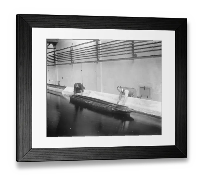Framed Print : Research work at the National Physical Laboratory, Teddington, to diminish Framed Print : Research work at the National Physical Laboratory, Teddington, to diminish