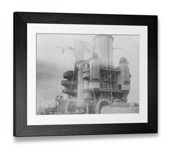 Framed Print : Coffee Pot Warship for Turkey An interesting photograph showing the curious tubular Framed Print : Coffee Pot Warship for Turkey An interesting photograph showing the curious tubular