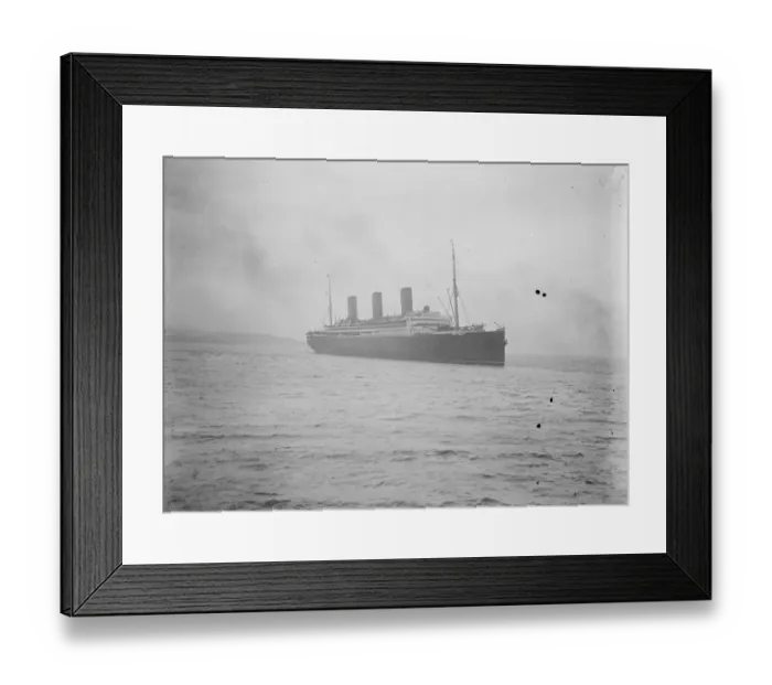 Framed Print : The Imperator sails from Liverpool. First voyage under British Flag The Imperator Framed Print : The Imperator sails from Liverpool. First voyage under British Flag The Imperator
