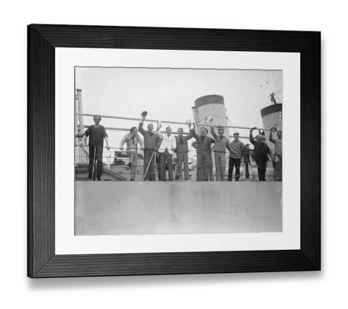 Framed Print : Swedish warships arrive at Sheerness. A Swedish Fleet, under the Command of Rear Framed Print : Swedish warships arrive at Sheerness. A Swedish Fleet, under the Command of Rear