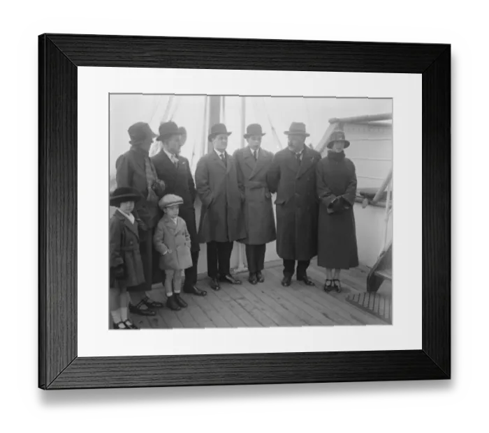 Framed Print : Sir James O Grady leaves for Tasmania Sir James O Grady photographed on board Framed Print : Sir James O Grady leaves for Tasmania Sir James O Grady photographed on board