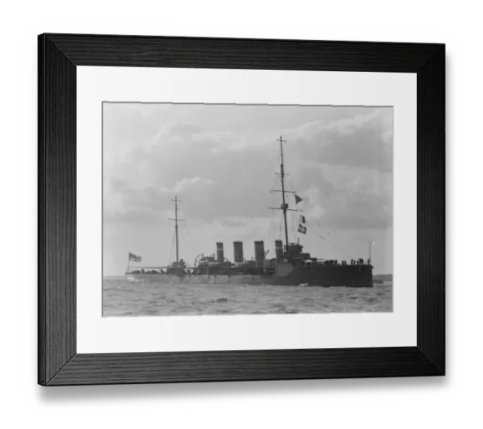 Framed Print : HMS Boadicea. 1914 Framed Print : HMS Boadicea. 1914