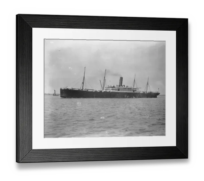 Framed Print : The SS Menominee of the Atlantic Transport Line 5 June 1924 Framed Print : The SS Menominee of the Atlantic Transport Line 5 June 1924