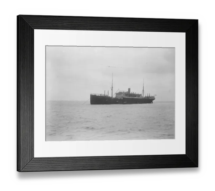 Framed Print : SS Rugia