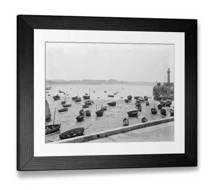 Framed Print : Margate, from the jetty. 1925 Framed Print : Margate, from the jetty. 1925