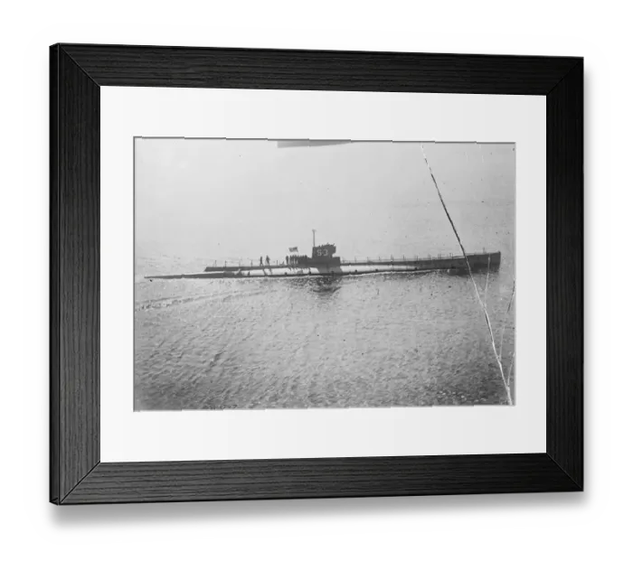 Framed Print : USS S-3 was the prototype of the Government-type S-class submarines of the United Framed Print : USS S-3 was the prototype of the Government-type S-class submarines of the United